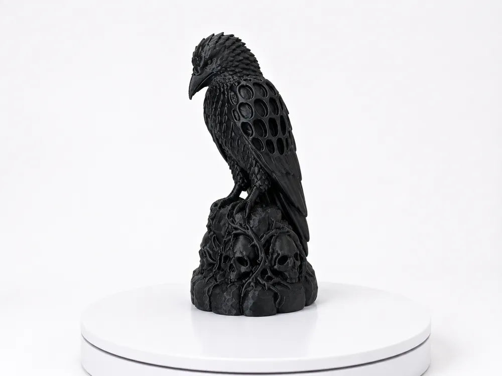 Necro Raven – Skull Perch