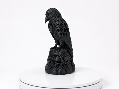 Necro Raven – Skull Perch