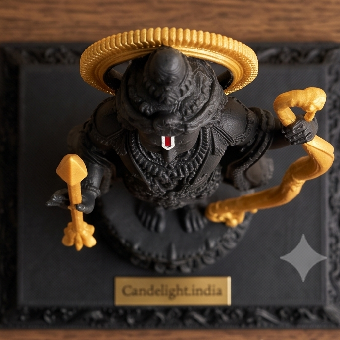 Ram Lalla Idol 3D Printed Decorative Statue for Home Temple & Pooja Room
