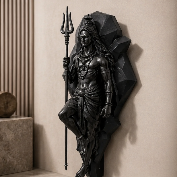 Mahadev (Lord Shiva) Wall Mount Sculpture