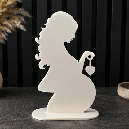 Pregnant women ultrasound photo memory stand